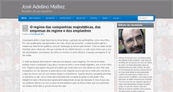 Desktop Screenshot of jose.adelino.maltez.info