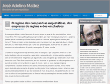 Tablet Screenshot of jose.adelino.maltez.info